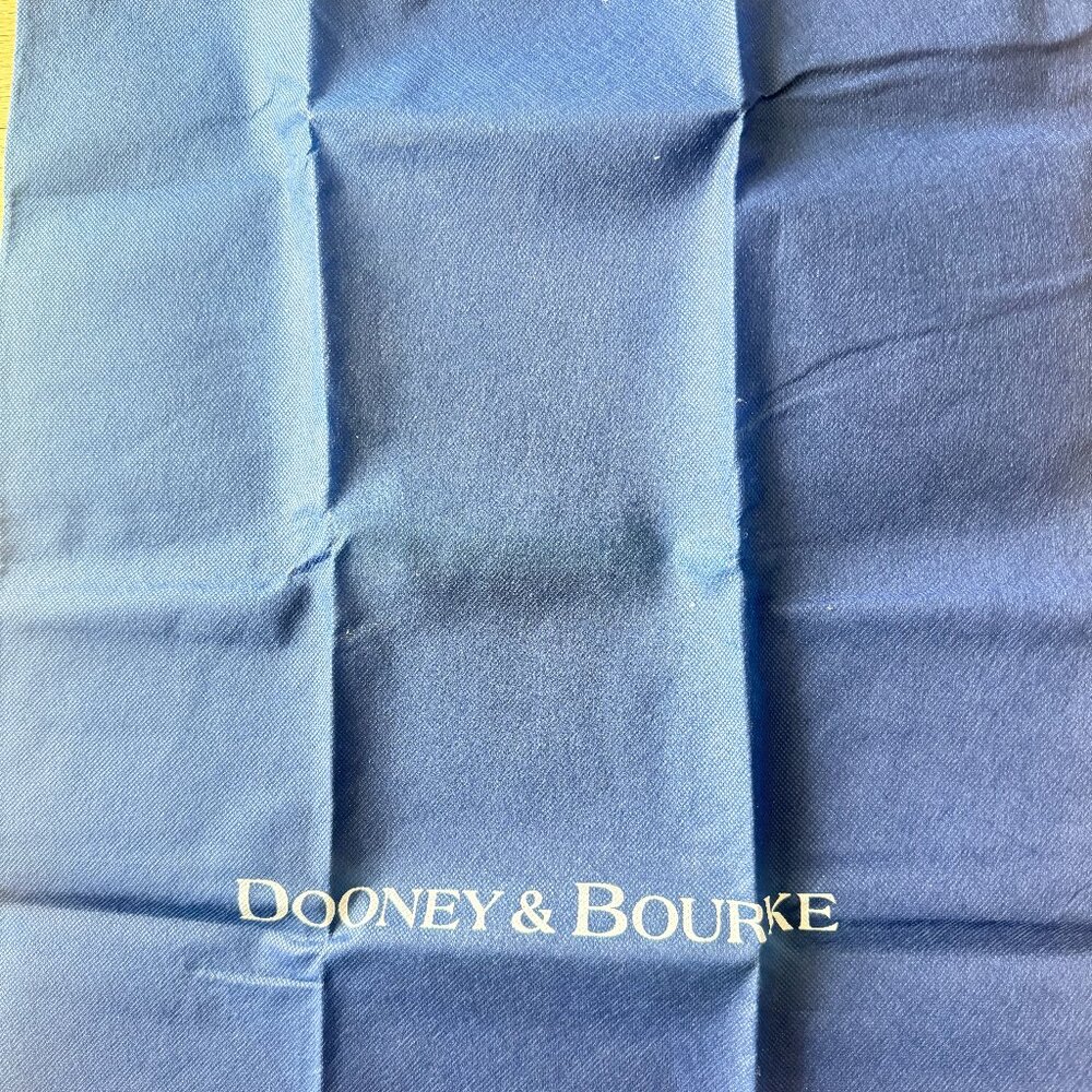 Dooney & Bourke Navy Blue Handbag Dust Bag Protective Storage Cover 21” X 18” - Picture 2 of 3